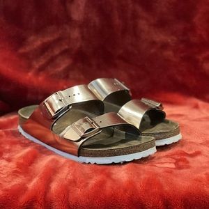 Rose Gold Birkenstock’s